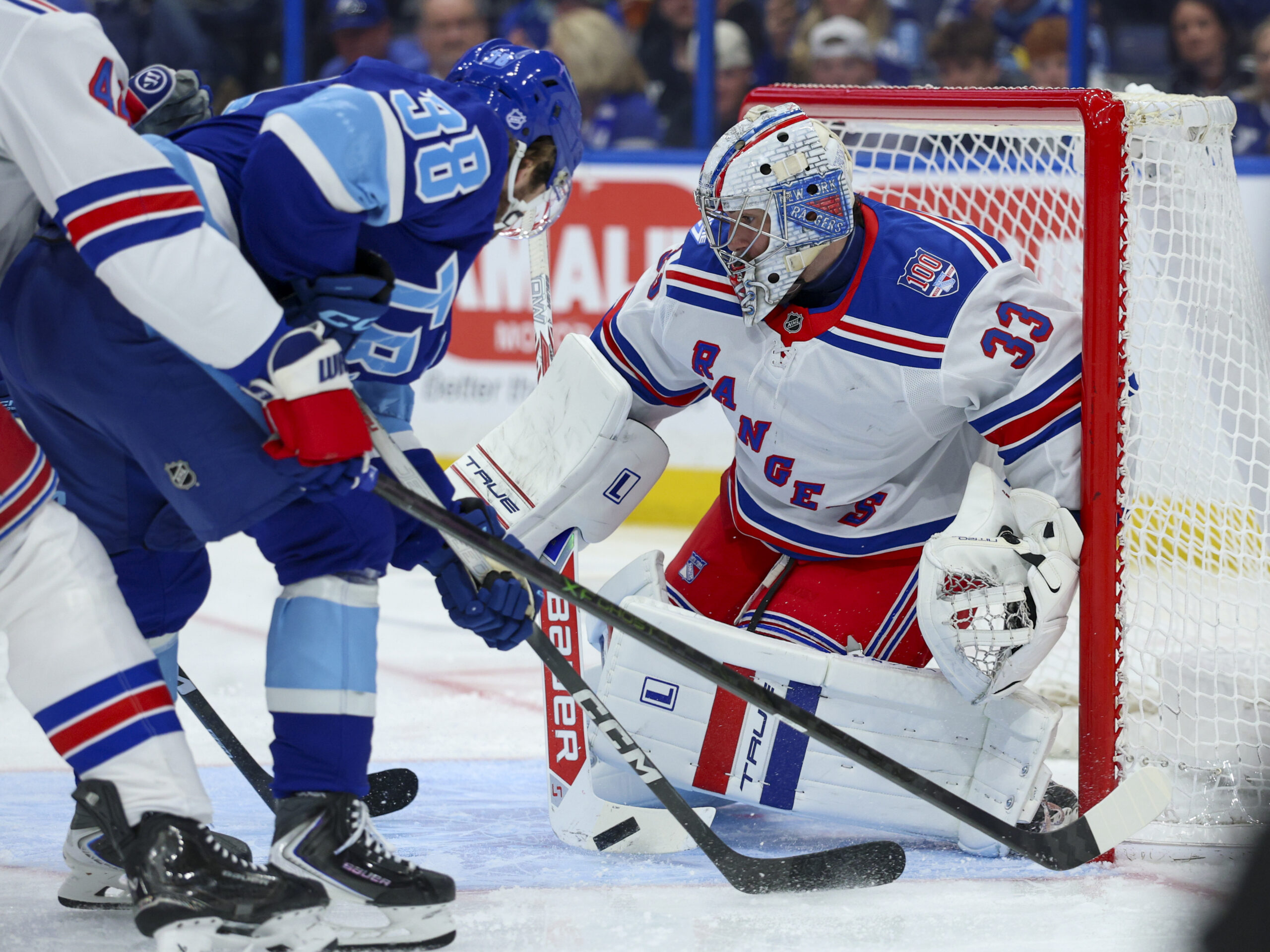 Garand, Kartye lead Rangers to 4-2 win over Lightning in season finale