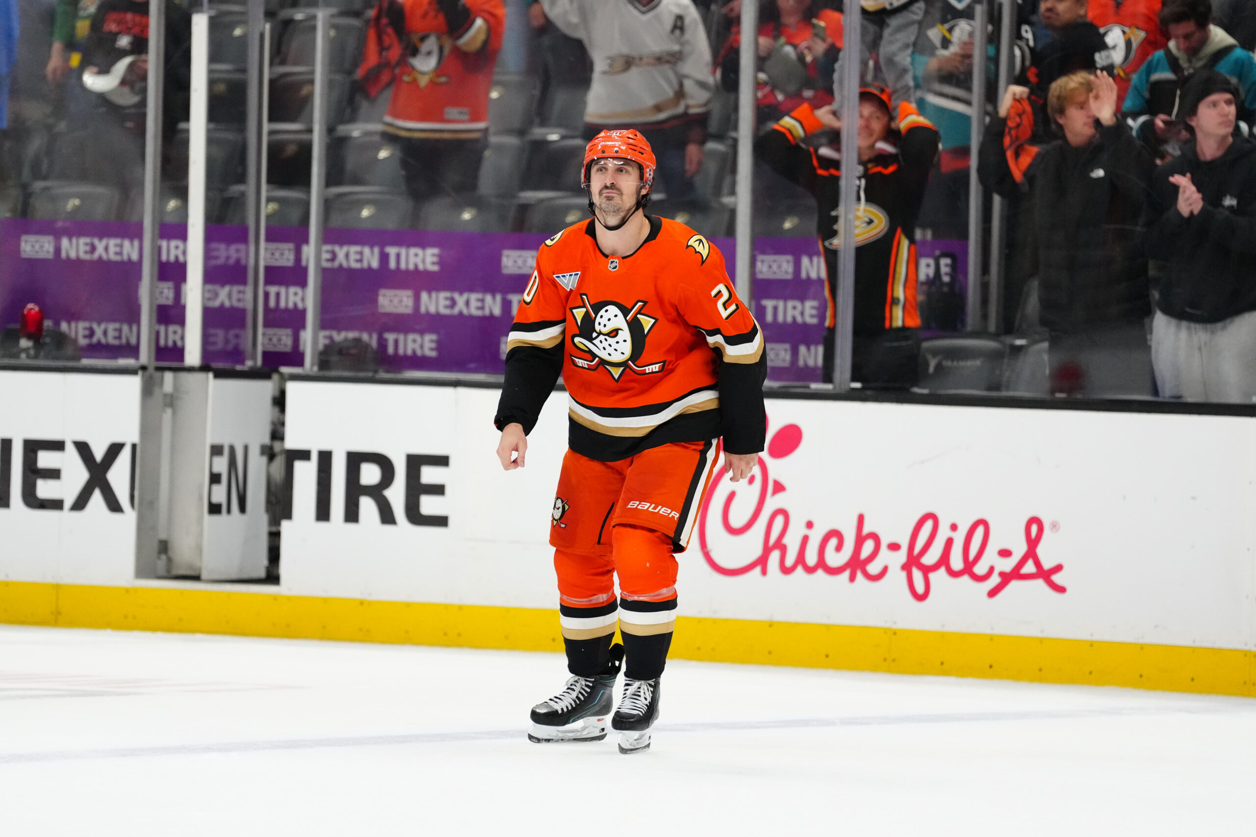 Ex-Rangers forward celebrates birthday by helping Ducks eliminate Oilers