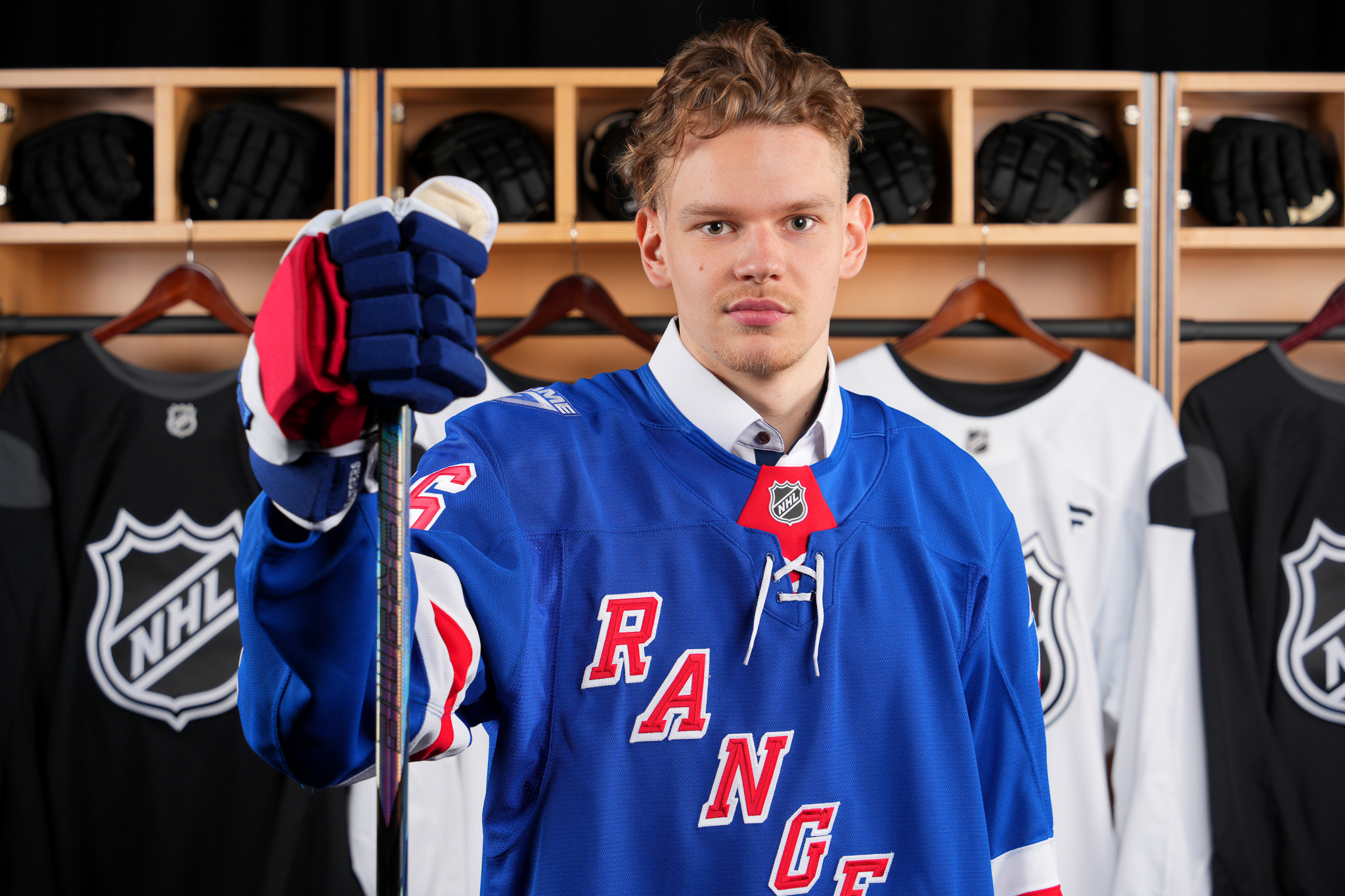 Rangers top pick not  ready to talk about training camp: ‘see how it goes’
