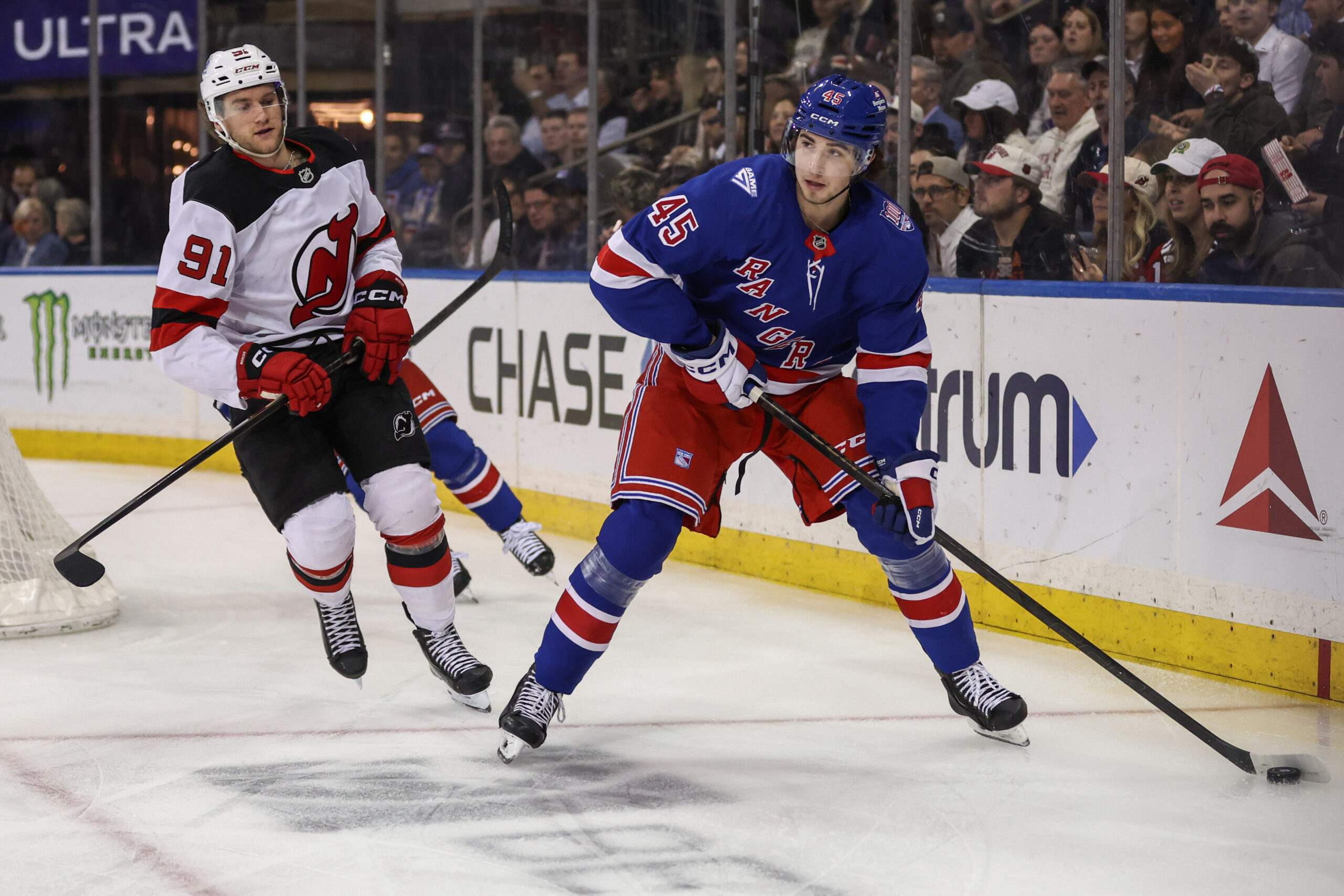 Drew Fortescue eyes berth on Rangers blue line after promising NHL debut